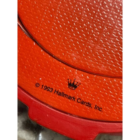 1993 Hallmark "Perfect Pooch" Red Dog Collar Photo Holder Ornament - Picture 6 of 12